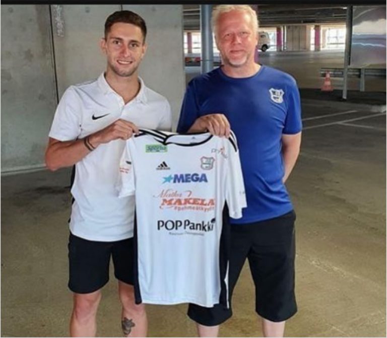 Nicolás Longarini, en el fútbol de Finlandia