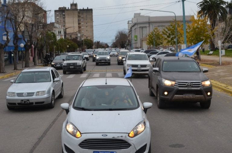 La movilización contó con gran adhesión