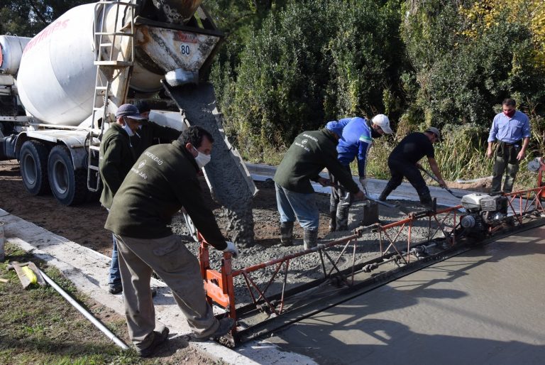 Pavimentación en calle Salta