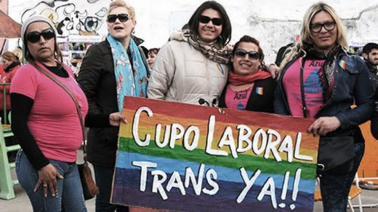 Avanza el tratamiento del cupo laboral trans en Diputados