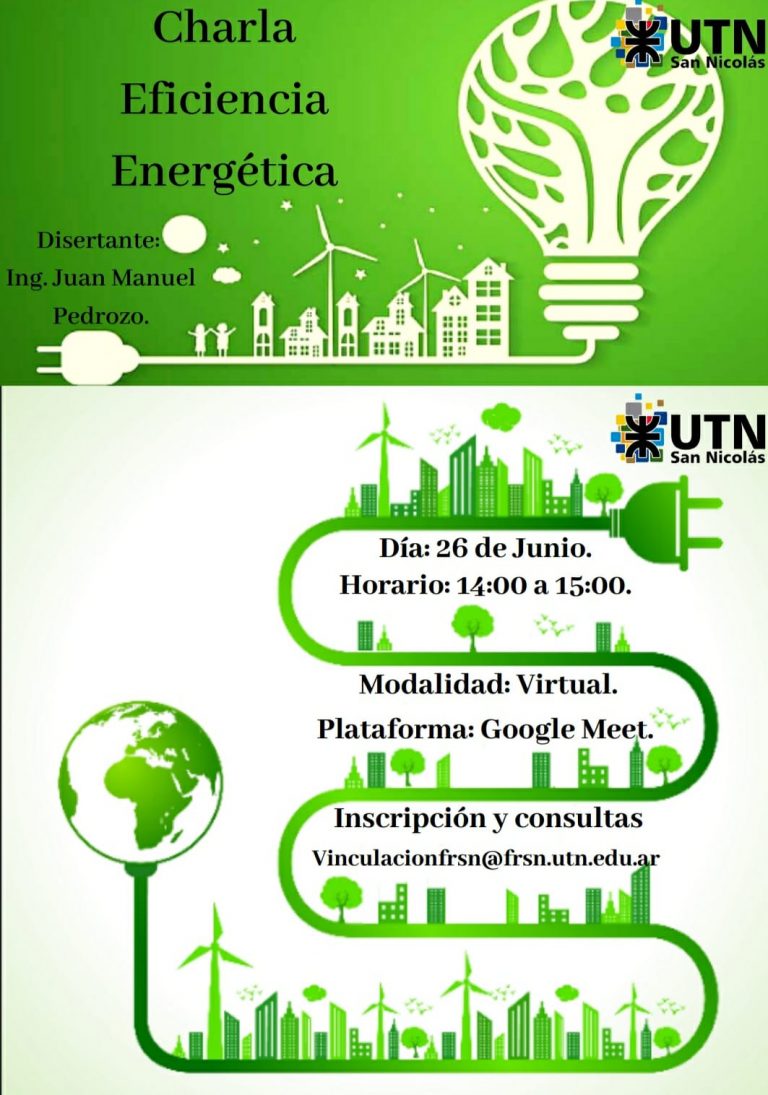 Charla sobre «Eficiencia Energética»