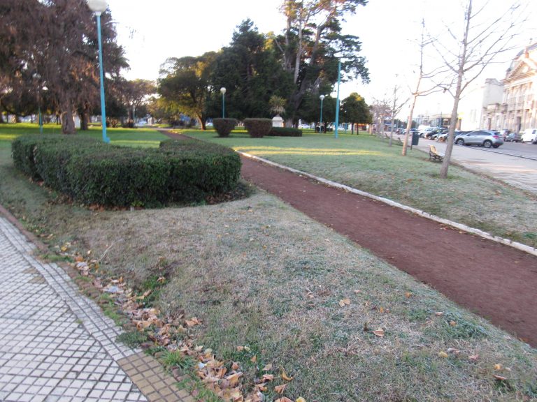 Una nueva jornada amaneció con helada