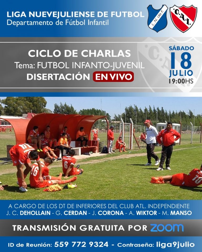 Nueva charla de la Liga Nuevejuliense de Fútbol