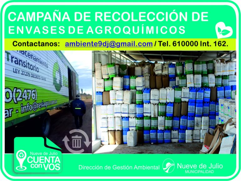Compra – venta de envases de agroquímicos
