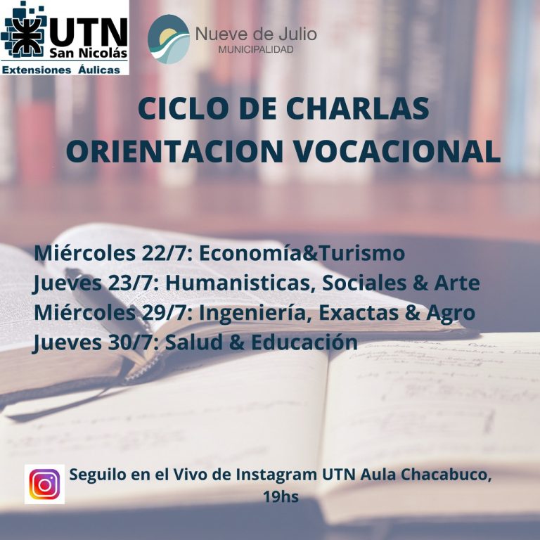 Charlas de orientación vocacional