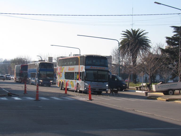 En una caravana se movilizó el sector turístico