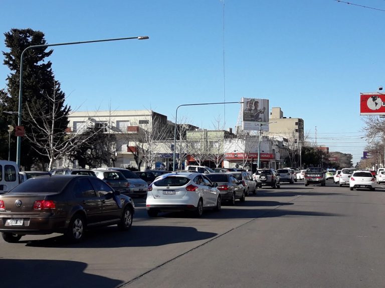 17A En 9 de Julio también hubo movilización