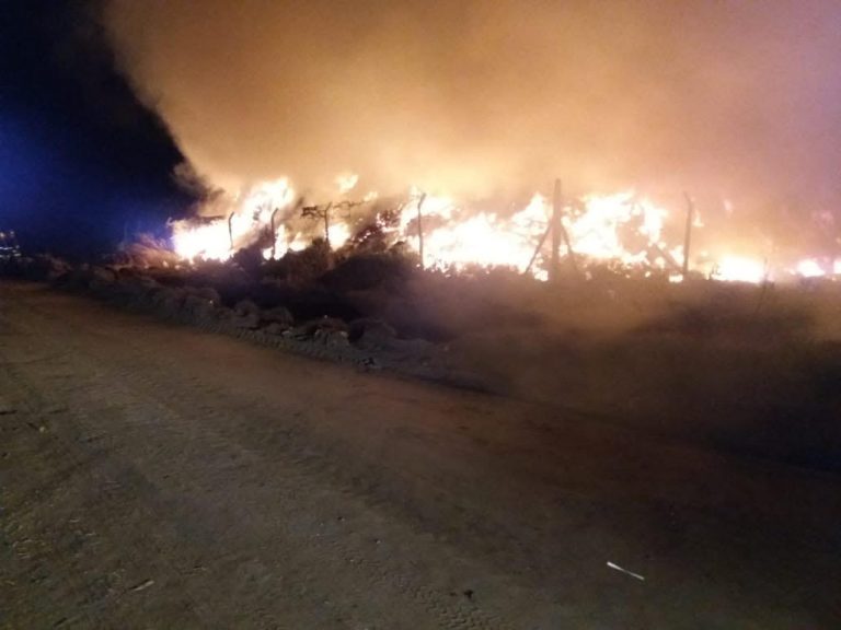 La Ciudad quedó bajo el humo del Basural