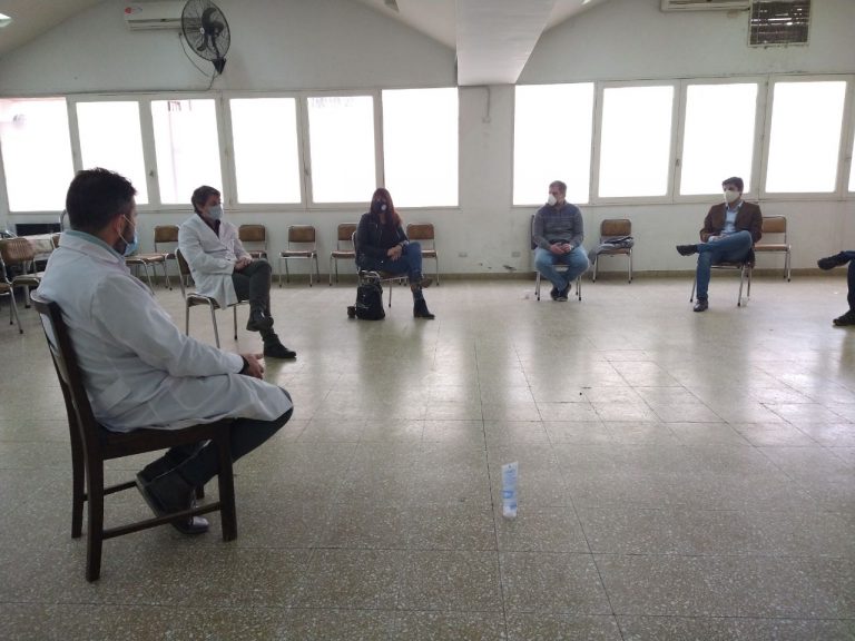 La Senadora Defunchio visitó el Hospital Julio de Vedia