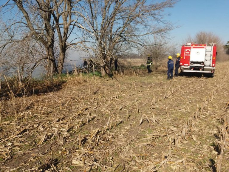 Bomberos Voluntarios actuaron en varios incendios