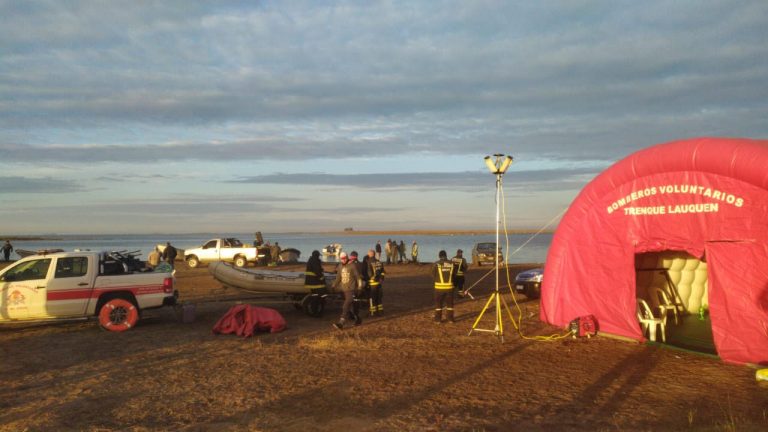 Bomberos de 9 de Julio se sumaron a la búsqueda