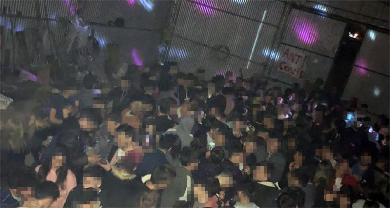 En América hicieron una fiesta «anti-Covid»