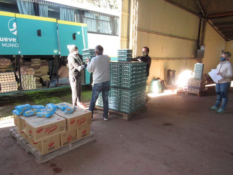 Nueva entrega de módulos de alimentos