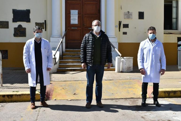 El Director de Hospitales visitó 9 de Julio