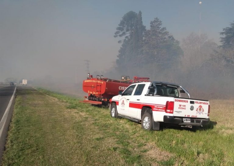 Se registraron incendios el fin de semana