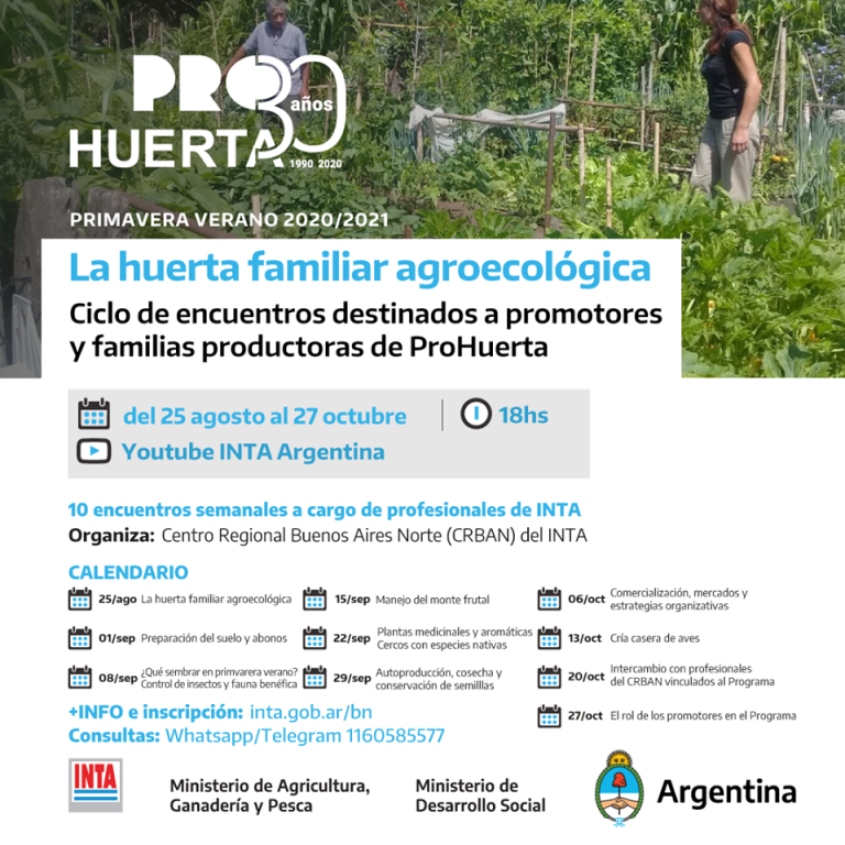 Segunda charla de «La huerta Familiar agroecológica»