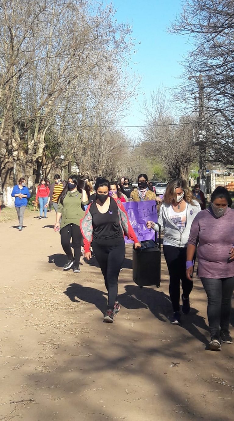 Marcha en La Niña, por Micaela