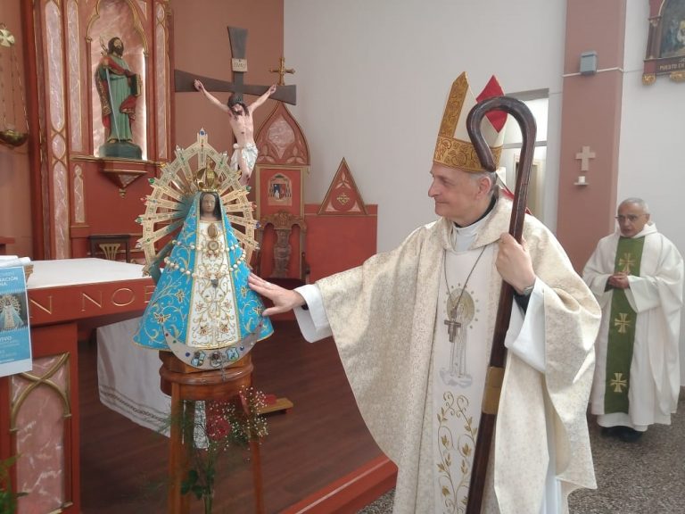 Se celebró la misa de la Peregrinación diocesana a la Basílica de Luján