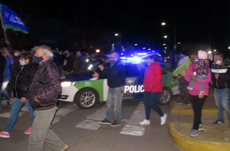 La Policía reclamó mejores condiciones