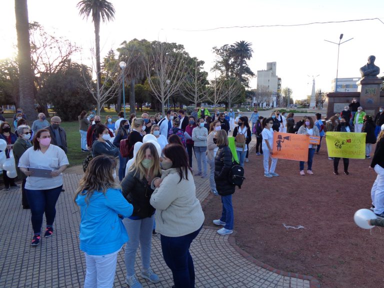 Se movilizaron Trabajadores de la Salud