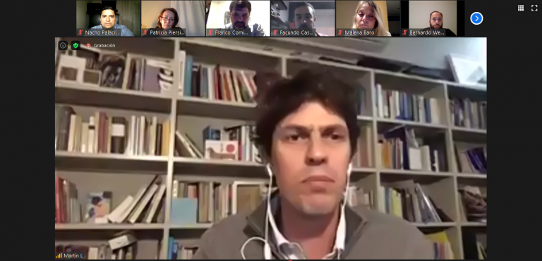 Ignacio Palacios disertó junto a Martín Lousteau