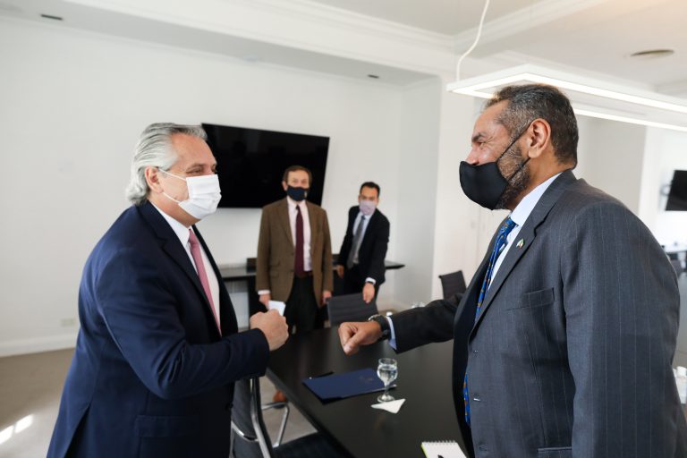 El Presidente anunció el proyecto del Acueducto Santa Fe-Córdoba