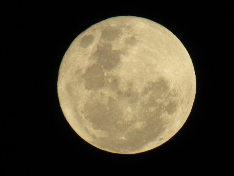 La Luna luce en todo su esplendor