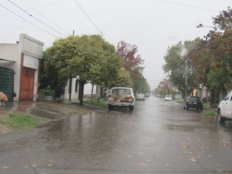 Registro de lluvia en la Ciudad y localidades