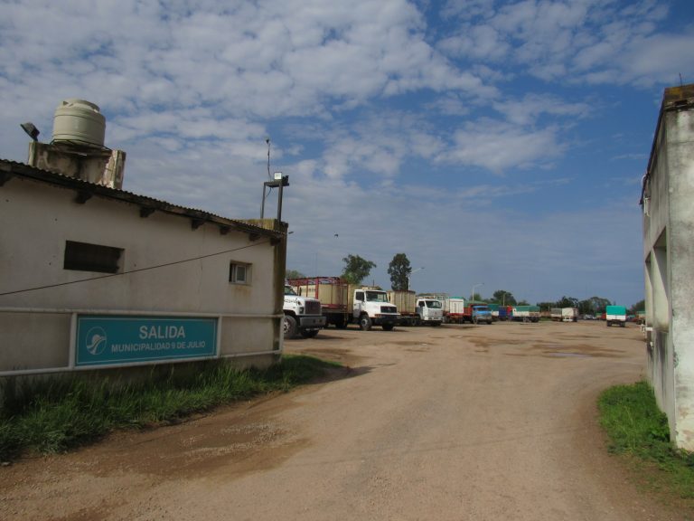 Avanza el traslado de la Playa de Camiones