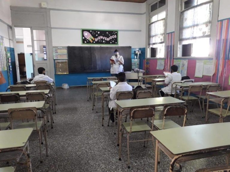 Regreso a las aulas: la Escuela N° 1 de Alberti fue la primera de la Provincia