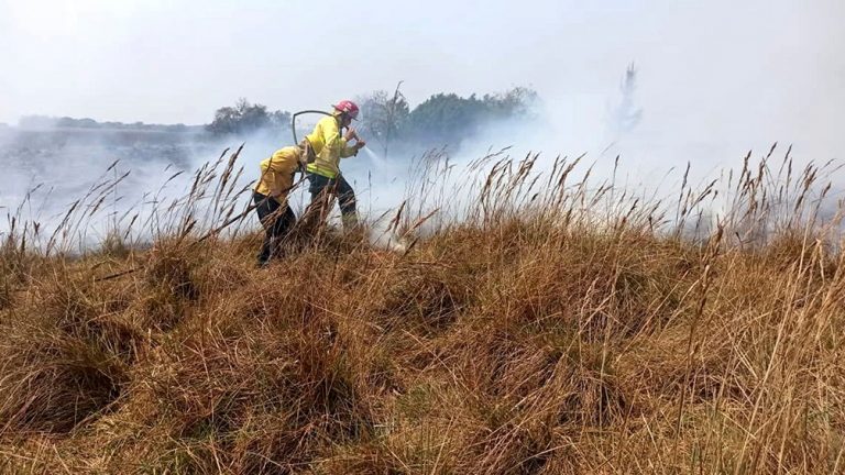 Hay focos activos de incendios en siete provincias
