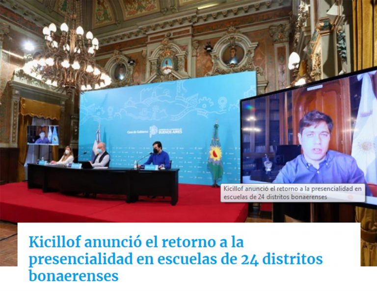 Educación: la Provincia articulará un retorno seguro