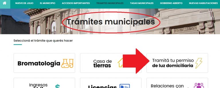 Desde la web municipal se puede gestionar el permiso