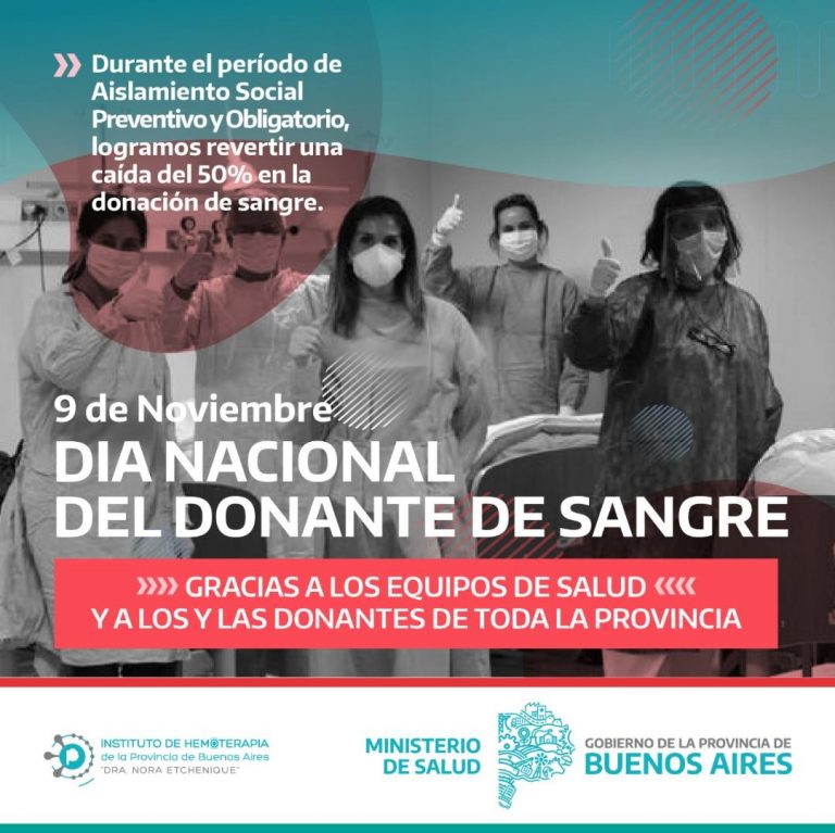 Día Nacional del Donante Voluntario de Sangre