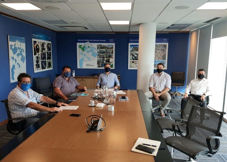 Se reunieron el Intendente Barroso y el Presidente de ABSA