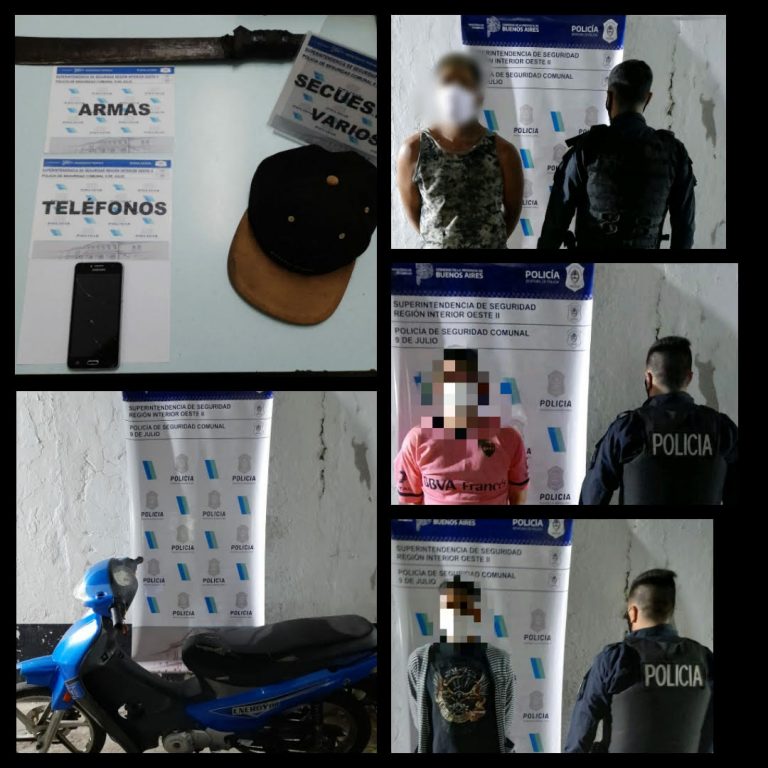 Lesiones, amenazas y hurto