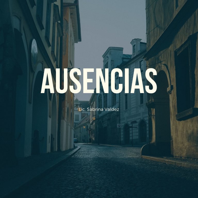 Artículo de Psicología: «La ausencia»