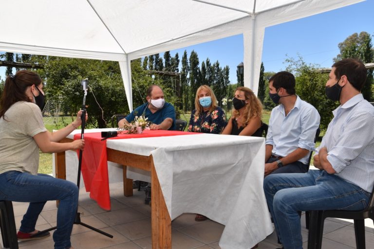 Visita de referentes de «Adelante Buenos Aires»