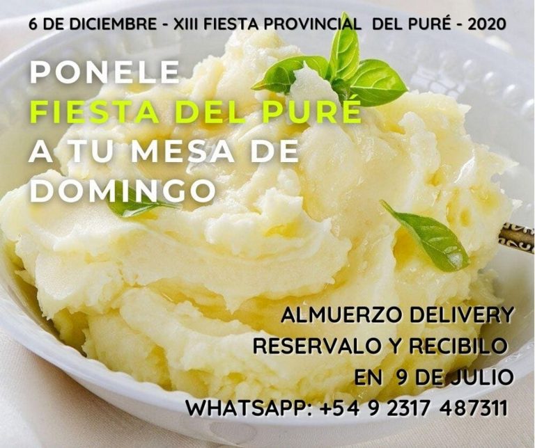 La Fiesta del Puré incluida en el calendario de eventos provinciales