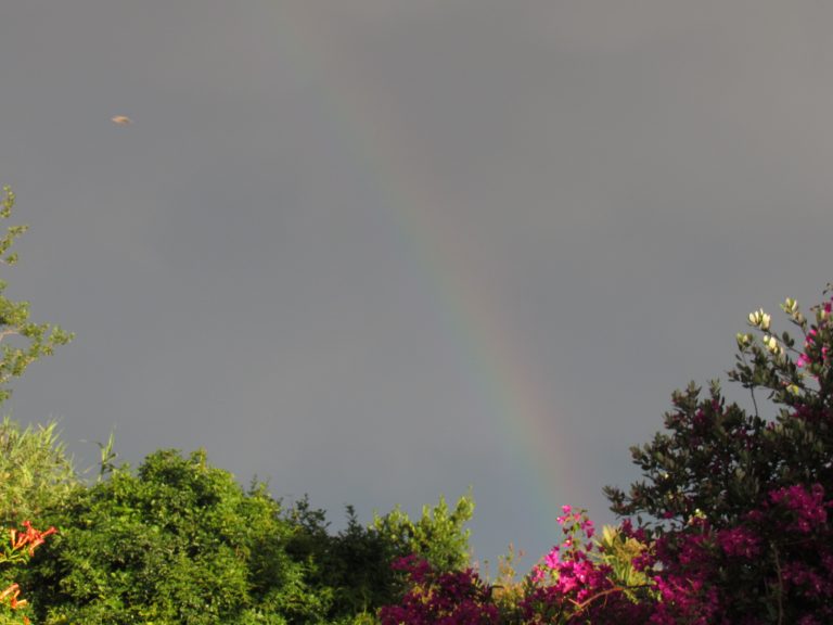 Pasa la tormenta y deja el Arco Iris