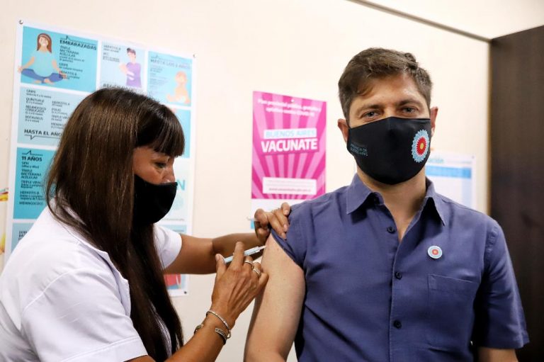 Dio inicio la Campaña de Vacunación en la Provincia