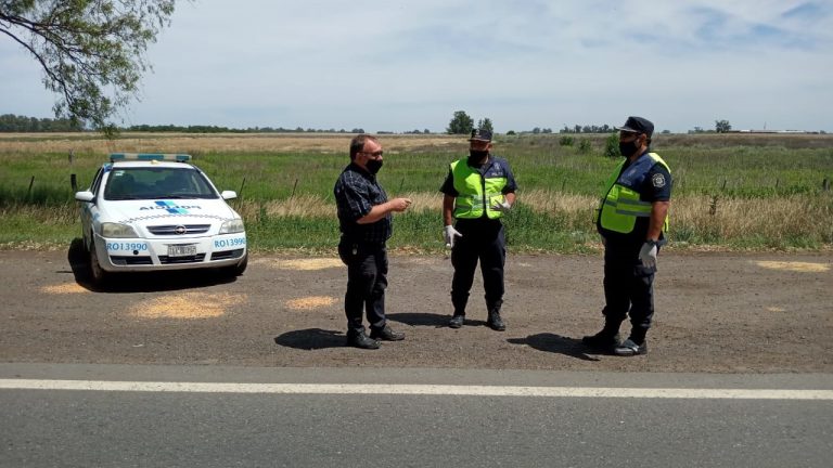 Operativo en Ruta 5: se realizó un control vehicular