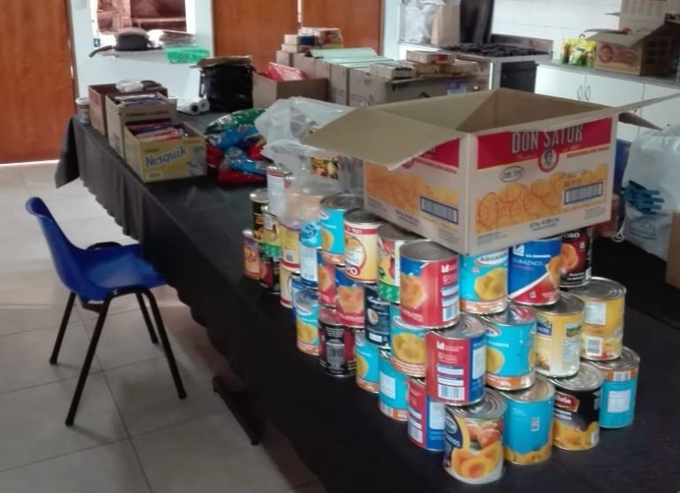 Cierre de actividad comunitaria del Colegio San Agustín