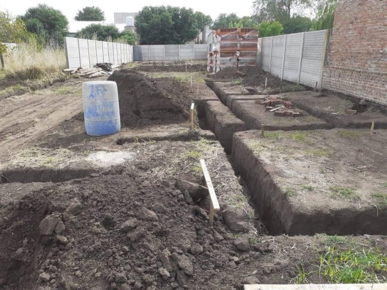 Comienzo de obra de la casa del Club de Leones