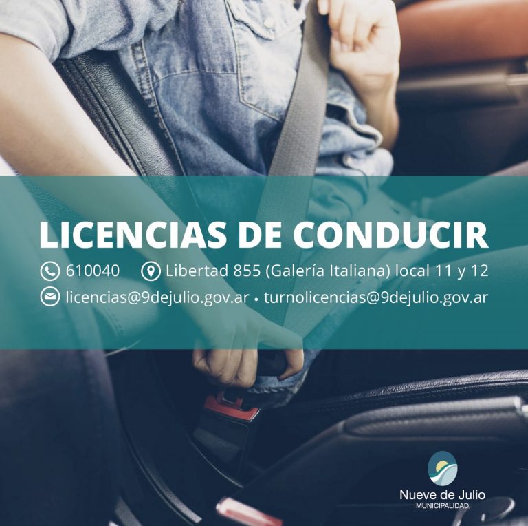 Licencias de conducir: datos para tener en cuenta