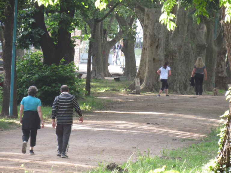 Parque San Martín: sin interacción con la Laguna