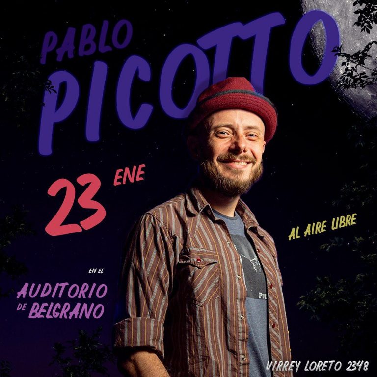 Pablo Picotto, de vuelta al escenario