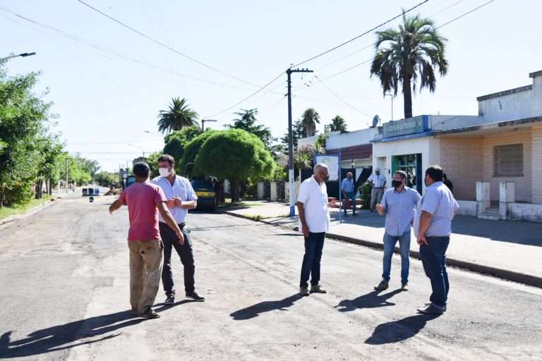 Visitó Quiroga el Intendente Barroso