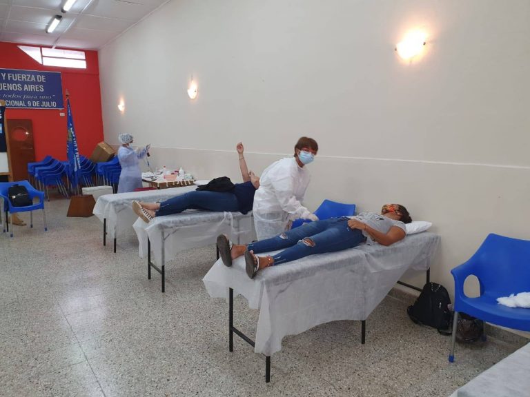 Una muy buena respuesta tuvo la colecta de sangre