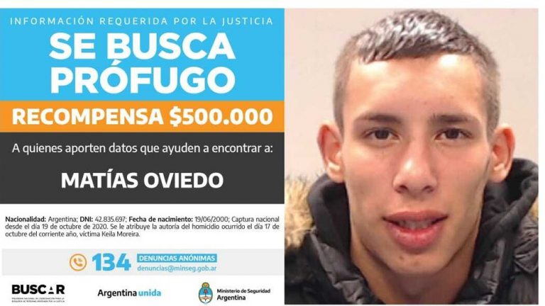 Femicidio en Campana: ofrecen $ 500 mil de recompensa por datos sobre un prófugo